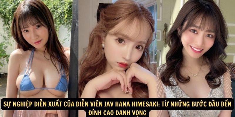 Su nghiep dien xuat cua dien vien JAV Hana Himesaki Tu nhung buoc dau den dinh cao danh vong